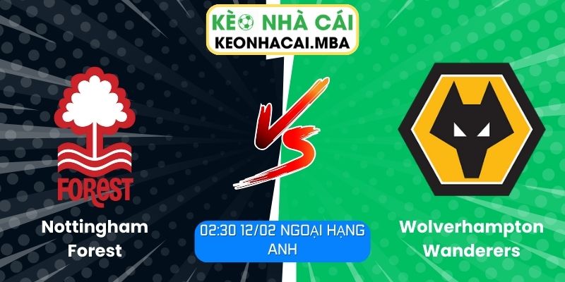 Soi kèo Nottingham Forest vs Wolverhampton Wanderers (02:30 12/02, Ngoại hạng Anh) 1 Soi kèo Nottingham Forest vs Wolverhampton Wanderers