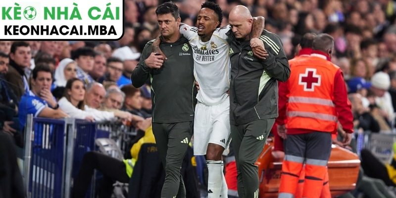 Chấn thương liên tiếp đẩy Militao vào khủng hoảng