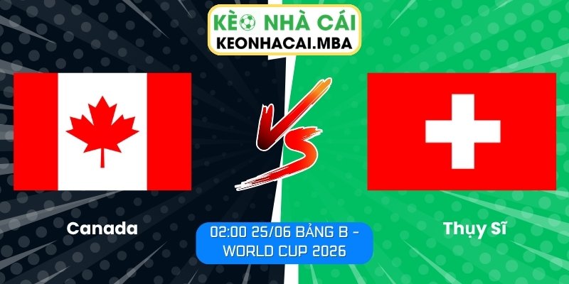Canada vs Thụy Sĩ