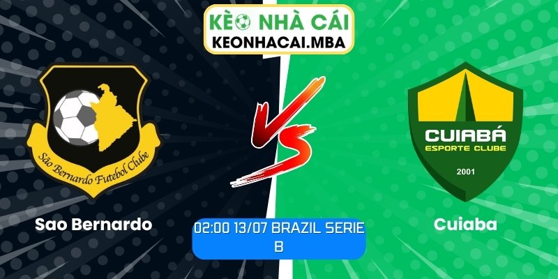 Sao Bernardo vs Cuiaba
