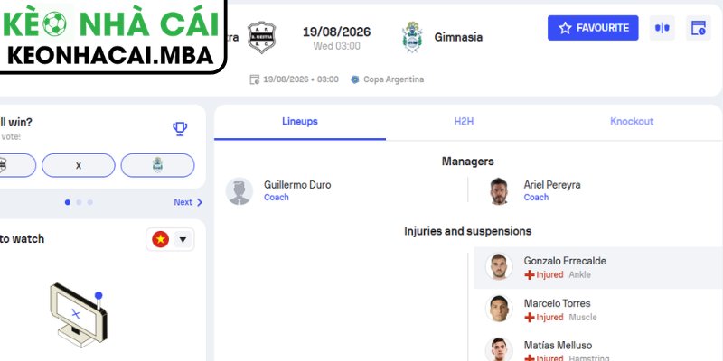 Dự đoán kết quả trận Deportivo Riestra vs Gimnasia La Plata (03:00 19/08, Cúp Argentina)